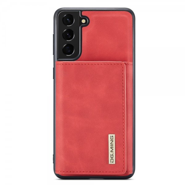 Dg.Ming Samsung Galaxy S23 Plus Deksel M1 Series Avtakbart Kortholder Rød