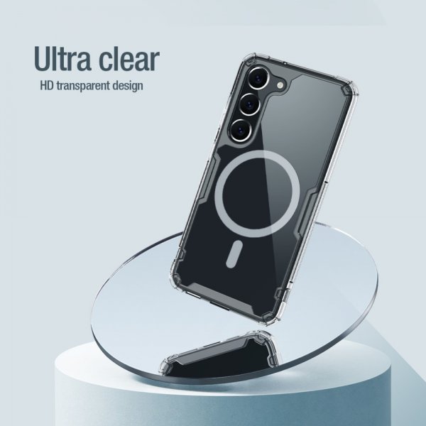 Nillkin Samsung Galaxy S23 Plus Deksel Nature Pro Series MagSafe Transparent