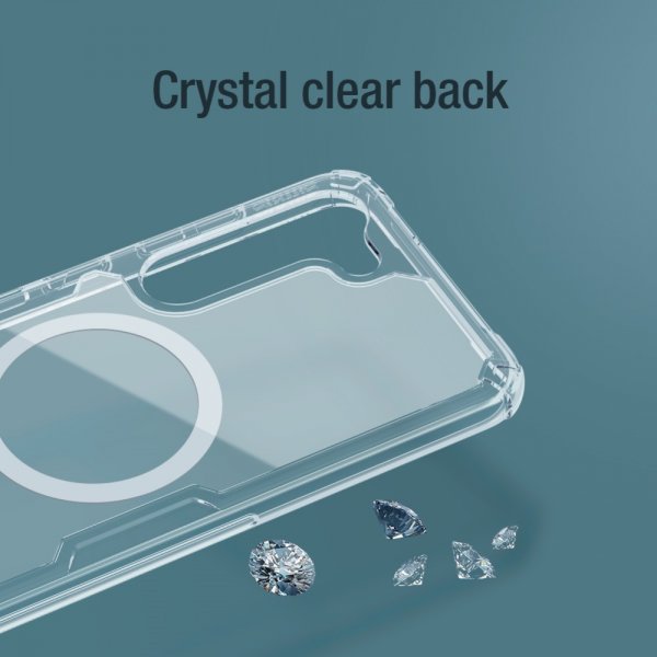 Nillkin Samsung Galaxy S23 Plus Deksel Nature Pro Series MagSafe Transparent