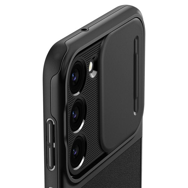Spigen Samsung Galaxy S23 Plus Deksel Optik Armor Svart
