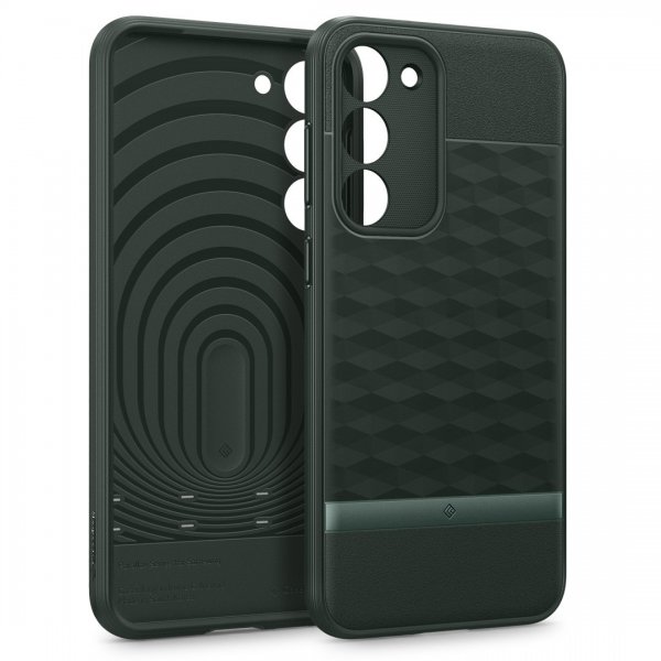 Caseology Samsung Galaxy S23 Plus Deksel Parallax Midnight Green