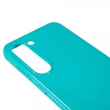 Samsung Galaxy S23 Plus Deksel Pearl Jelly Cyan