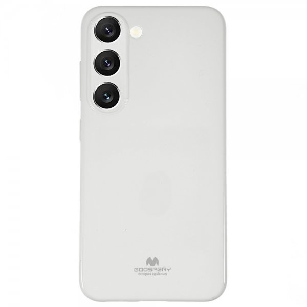 Samsung Galaxy S23 Plus Deksel Pearl Jelly Hvit