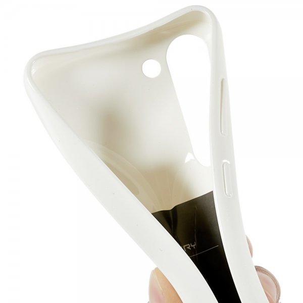 Samsung Galaxy S23 Plus Deksel Pearl Jelly Hvit