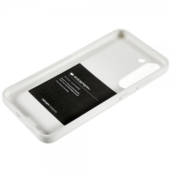 Samsung Galaxy S23 Plus Deksel Pearl Jelly Hvit
