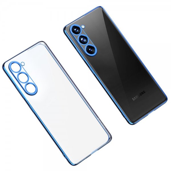 Sulada Samsung Galaxy S23 Plus Deksel Belagt Kant Blå