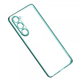 Sulada Samsung Galaxy S23 Plus Deksel Belagt Kant Grønn