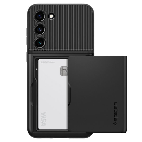 Spigen Samsung Galaxy S23 Plus Deksel Slim Armor CS Svart
