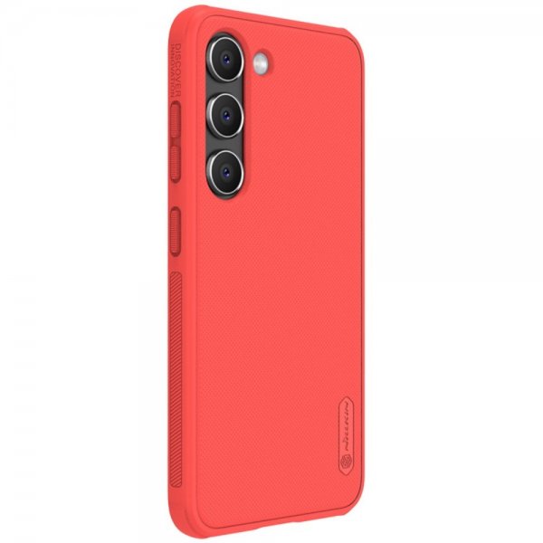 Nillkin Samsung Galaxy S23 Plus Deksel Super Frosted Shield Pro Rød