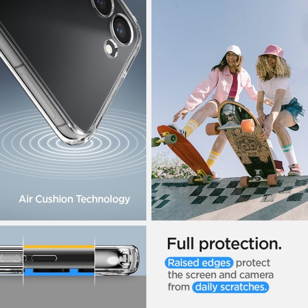 Spigen Samsung Galaxy S23 Plus Deksel Ultra Hybrid Crystal Clear