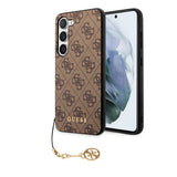 Guess Samsung Galaxy S23 Deksel 4G Charms Brun