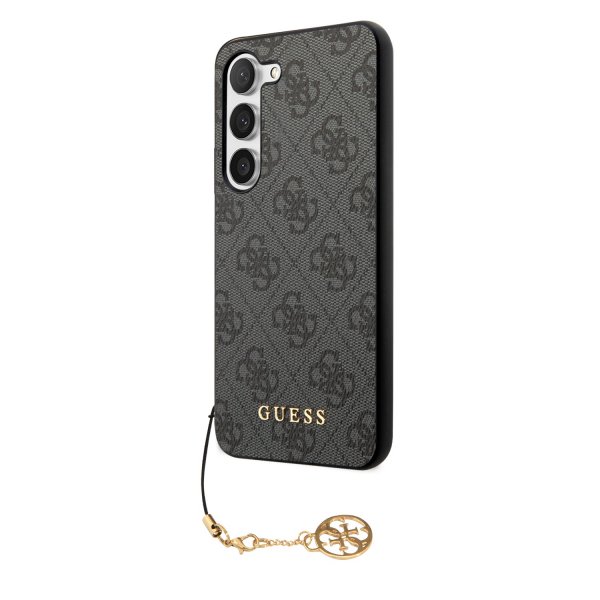Guess Samsung Galaxy S23 Deksel 4G Charms Grå