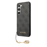 Guess Samsung Galaxy S23 Deksel 4G Charms Grå