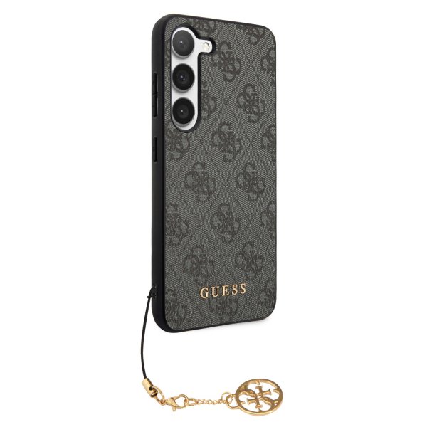 Guess Samsung Galaxy S23 Deksel 4G Charms Grå