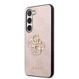 Guess Samsung Galaxy S23 Deksel 4G Logo Rosa