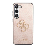 Guess Samsung Galaxy S23 Deksel 4G Logo Rosa
