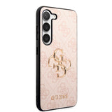 Guess Samsung Galaxy S23 Deksel 4G Logo Rosa