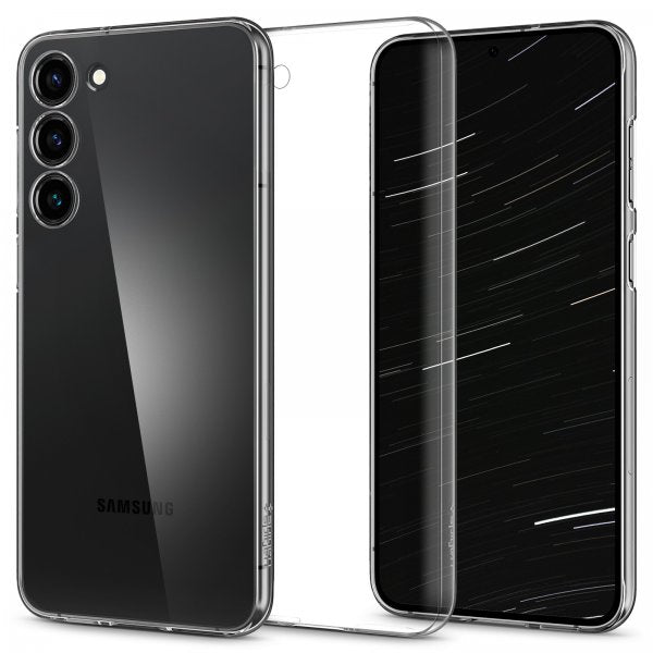 Spigen Samsung Galaxy S23 Deksel AirSkin Crystal Clear