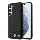 BMW Samsung Galaxy S23 Deksel Carbon & Stripe Svart
