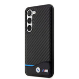 BMW Samsung Galaxy S23 Deksel Carbon & Stripe Svart
