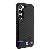 BMW Samsung Galaxy S23 Deksel Carbon & Stripe Svart