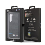 BMW Samsung Galaxy S23 Deksel Carbon & Stripe Svart