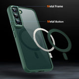 Samsung Galaxy S23 Deksel Farget Kant MagSafe Grønn