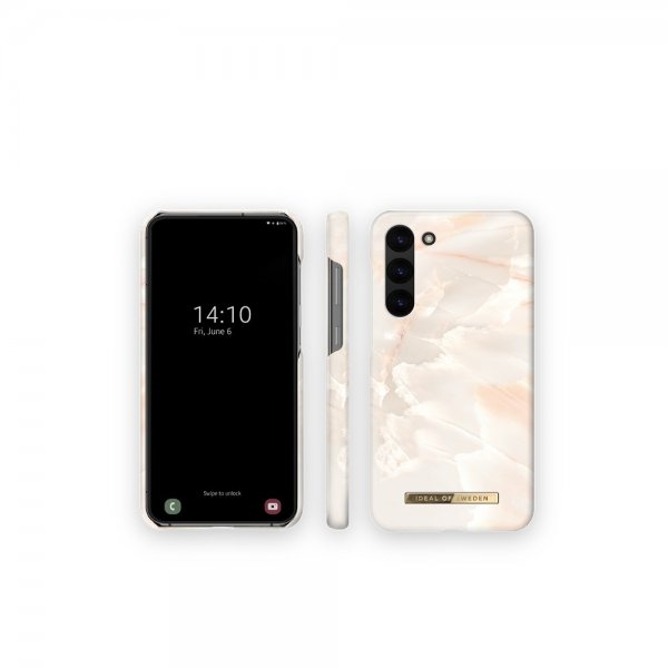 Ideal of Sweden Samsung Galaxy S23 Deksel Fashion Case Rose Pearl Marble