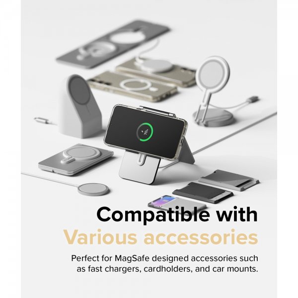Ringke Samsung Galaxy S23 Deksel Fusion Magnetic Matte Clear