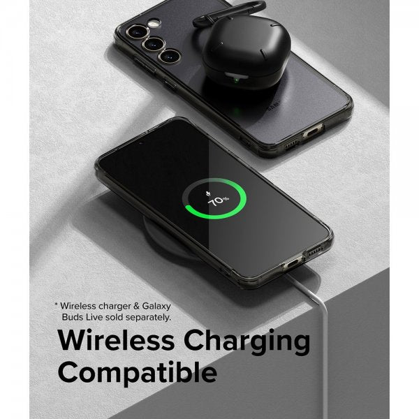 Ringke Samsung Galaxy S23 Deksel Fusion Matte Smoke Black