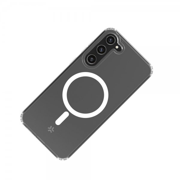 Celly Samsung Galaxy S23 Deksel GELSKINMAG MagSafe Transparent