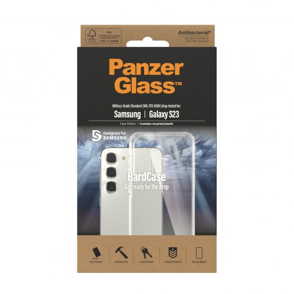 PanzerGlass Samsung Galaxy S23 Deksel HardCase Transparent