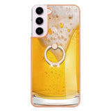 Samsung Galaxy S23 Deksel Finger Ring Motiv øl