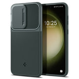 Spigen Samsung Galaxy S23 Deksel Optik Armor Abyss Green