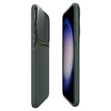 Spigen Samsung Galaxy S23 Deksel Optik Armor Abyss Green