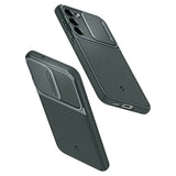 Spigen Samsung Galaxy S23 Deksel Optik Armor Abyss Green