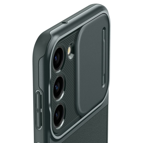 Spigen Samsung Galaxy S23 Deksel Optik Armor Abyss Green