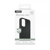 Xqisit Samsung Galaxy S23 Deksel Silicone Case Svart