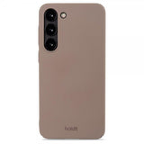 holdit Samsung Galaxy S23 Deksel Slim Case Mocha Brown