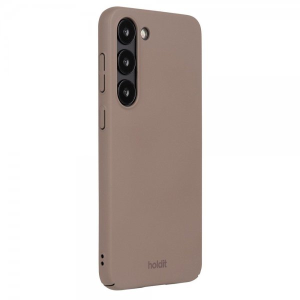 holdit Samsung Galaxy S23 Deksel Slim Case Mocha Brown