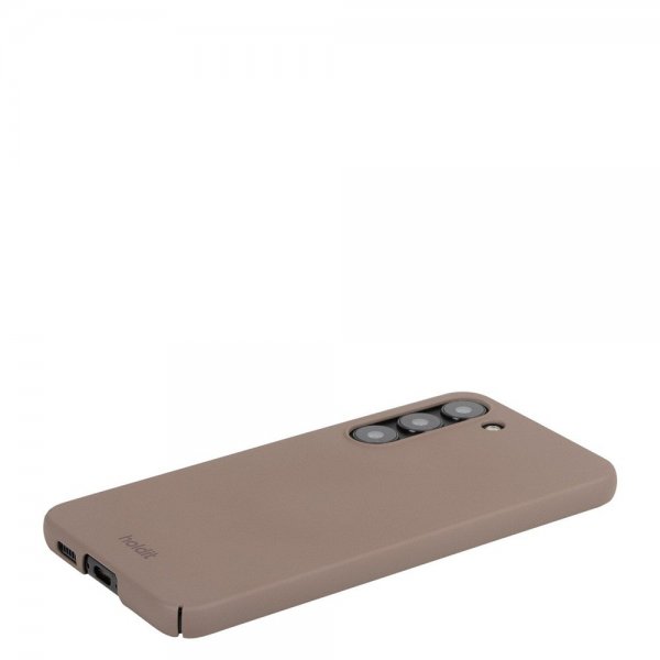 holdit Samsung Galaxy S23 Deksel Slim Case Mocha Brown