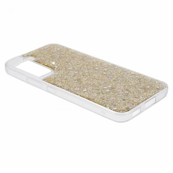 Nordic Covers Samsung Galaxy S23 Deksel Sparkle Series Citrine Gold