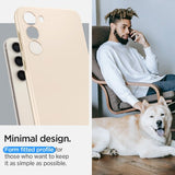 Spigen Samsung Galaxy S23 Deksel Thin Fit Pearled Ivory