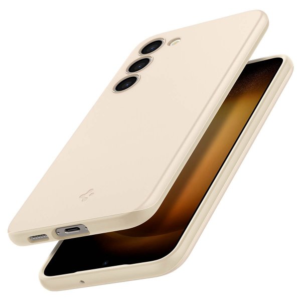 Spigen Samsung Galaxy S23 Deksel Thin Fit Pearled Ivory