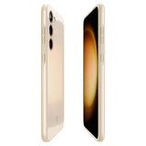 Spigen Samsung Galaxy S23 Deksel Thin Fit Pearled Ivory