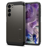 Spigen Samsung Galaxy S23 Deksel Tough Armor Gunmetal