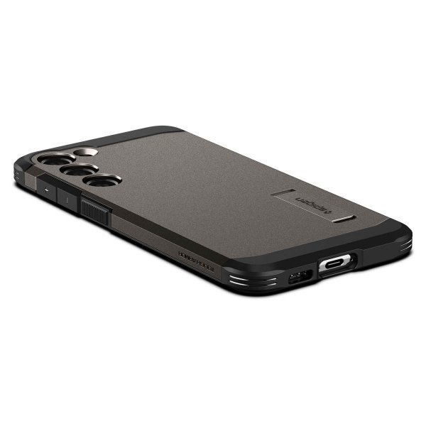 Spigen Samsung Galaxy S23 Deksel Tough Armor Gunmetal