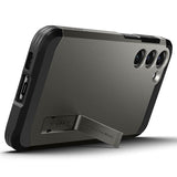 Spigen Samsung Galaxy S23 Deksel Tough Armor Gunmetal