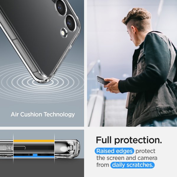 Spigen Samsung Galaxy S23 Deksel Ultra Hybrid S Crystal Clear