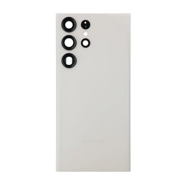 Samsung Galaxy S23 Ultra Bakside - Hvit